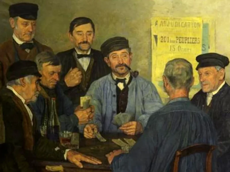 1868-José Engel - Giocatori di Manila